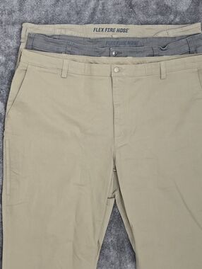 3pc Duluth Trading Pants Fire Hose & Ballroom Men’s 48x29 Cargo Utility Workwear